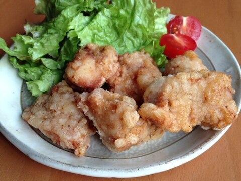 鶏胸肉の唐揚げ♪